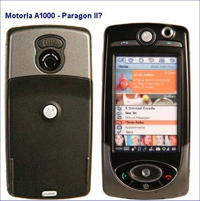 Motorola A1000 - Symbian UIQ handset