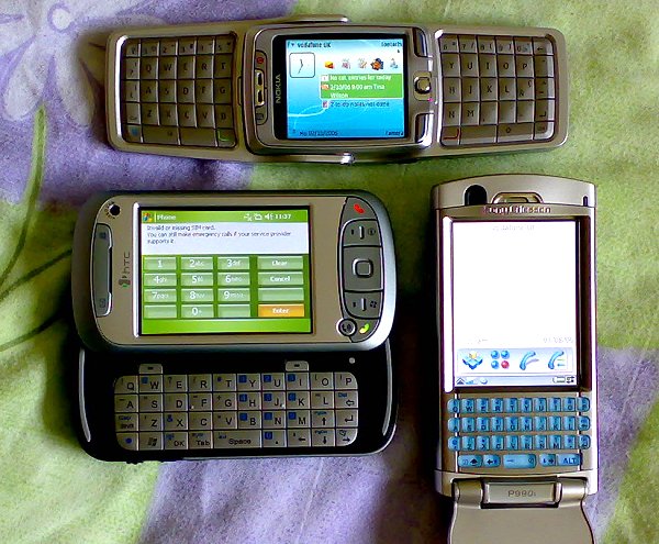 Communicators head-to-head: Nokia E70 vs HTC TyTN vs P990i