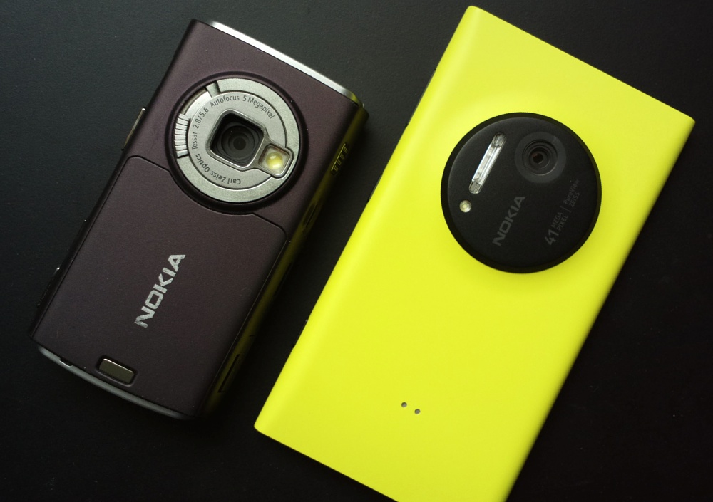 Nokia imaging - seven years of progress (N95 vs Lumia 1020)
