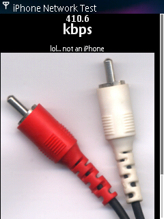 iPhone Neswork Test