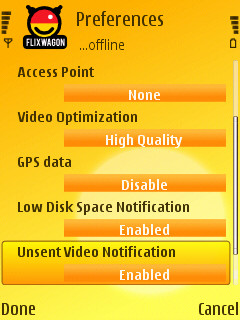 Flixwagon Running on Mobile