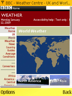 BBC World Weather