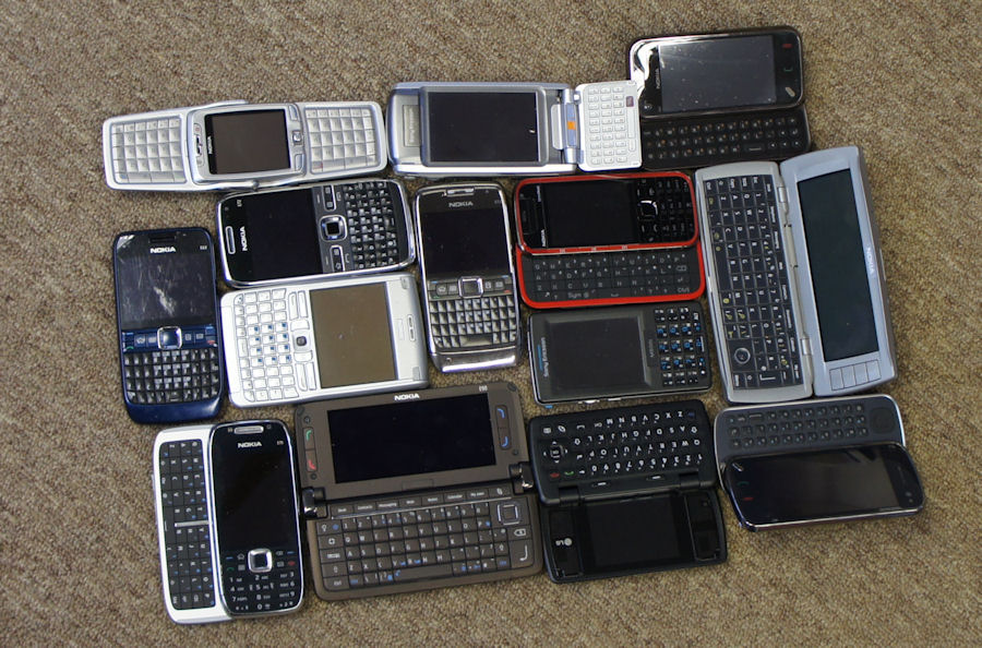 Top 10: Symbian QWERTY smartphones