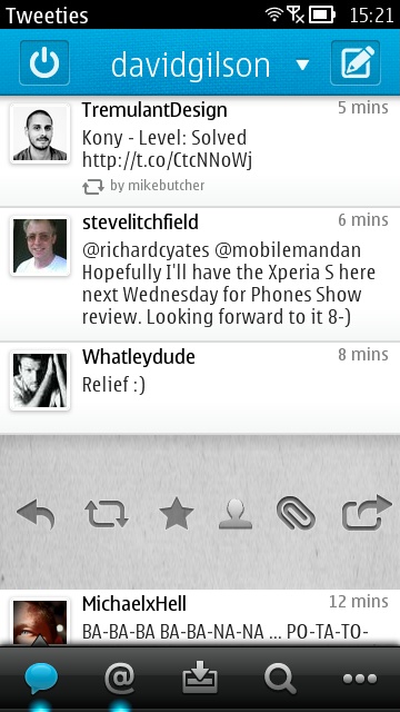 Tweeties for Symbian