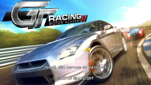 GT Racing HD on the Nokia N8
