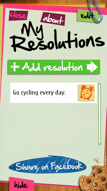 New Year Resolutions