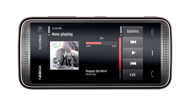 Nokia 5530 - touchscreen, music-centric smartphone at €200