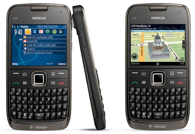 Nokia E73 Mode for T-Mobile USA - comes with Ovi services