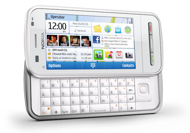 Nokia C6: annunciato il nuovo touchscreen con tastiera QWERTY