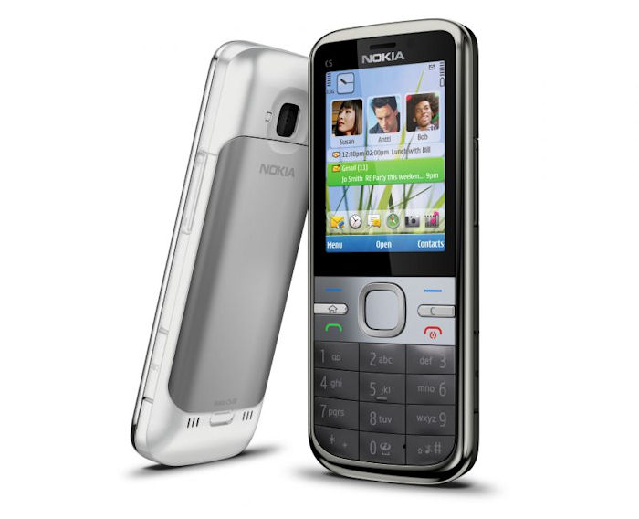 Nokia C5-00 5MP - upgraded camera variant of C5-00