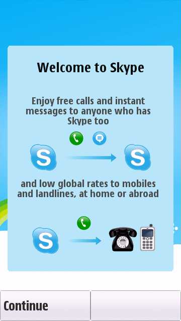 Skype for Symbian 1.1