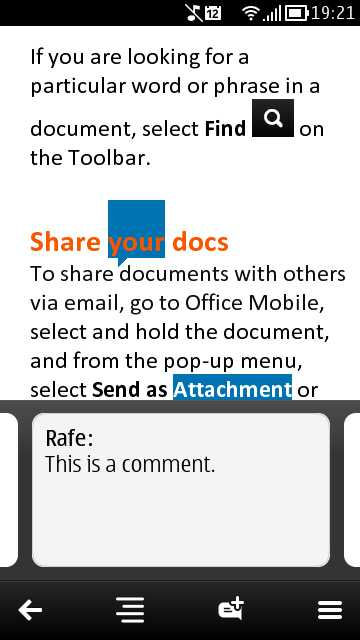 Office Suite for Symbian