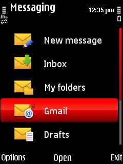 Nokia 5630 Screen