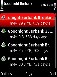 Nokia 5630 Screen