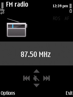 Nokia 5630 Screen