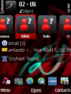 Nokia 5630 Screen