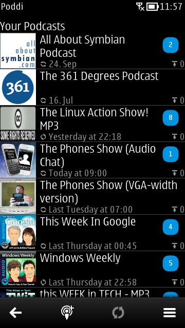 Poddi Podcatcher review - All About Symbian