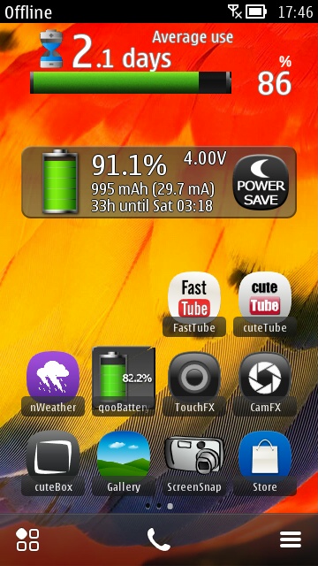 qoobattery widget