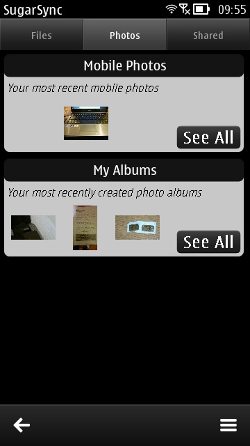 SugarSync for Symbian