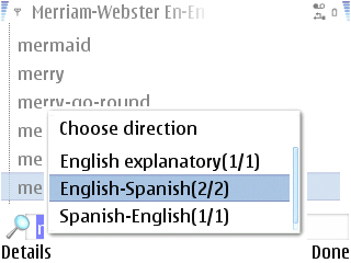 Merriam Webster Dictionary (S60)