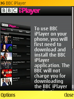 iPlayer on N85