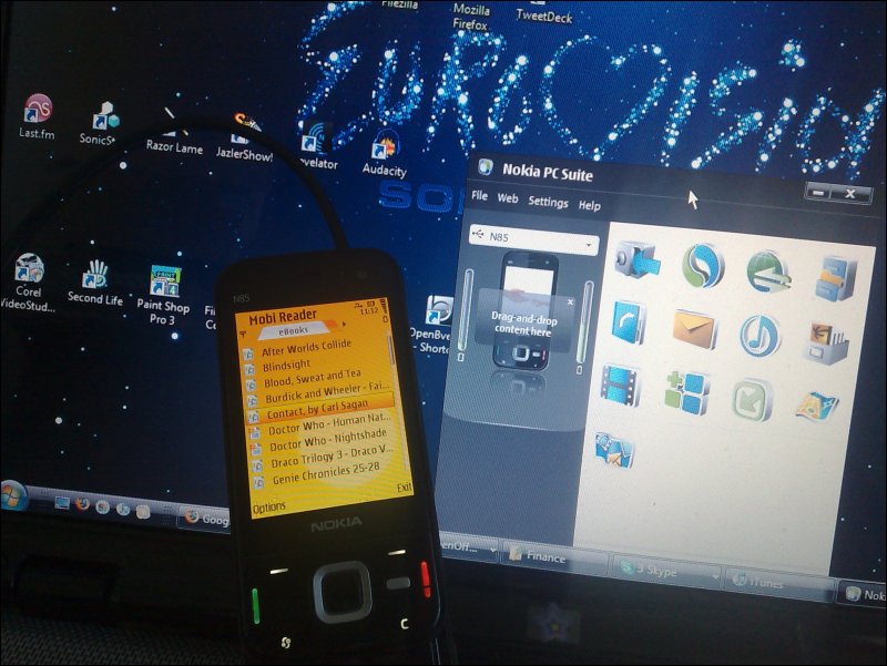 Nokia N85 and PC