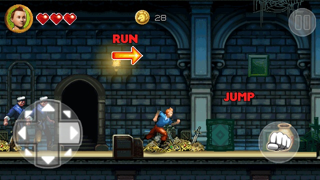 As Aventuras De Tintin (320X240) Jogo de Java - Faça o download em PHONEKY