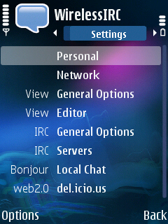 Wireless IRC
