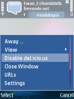 Wireless IRC