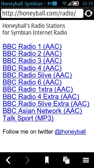 How to play live BBC Radio stations in Nokia Internet Radio