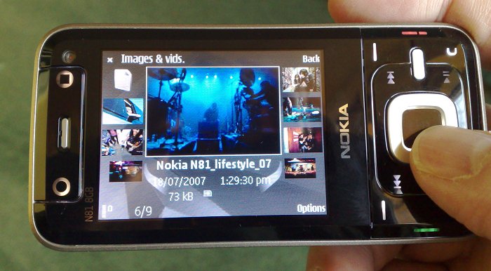 Nokia N81 8GB - Initial Impressions