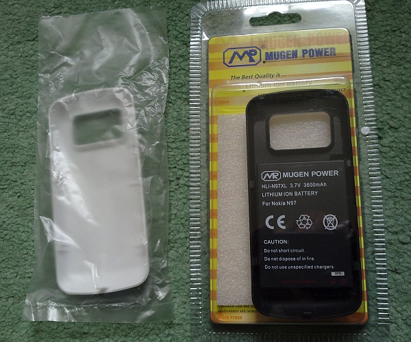 Mugen Power 3600mAh battery for Nokia N97 review - All About Symbian