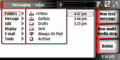 Nokai 7710 Messaging