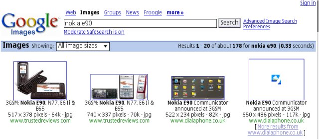 E90 screenshot, resampled down
