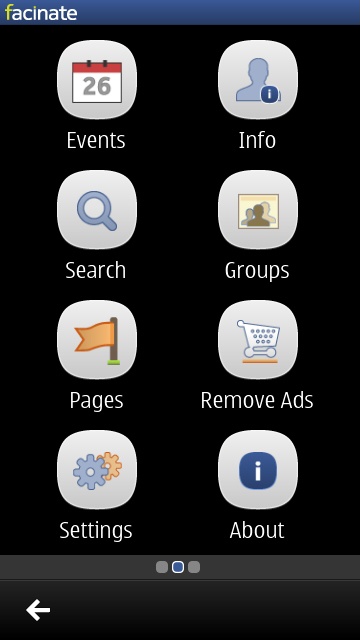 Screenshot from Facebook client group test