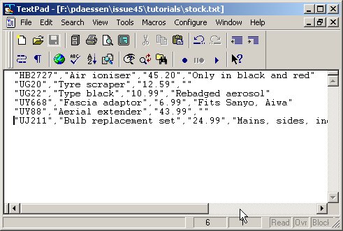 HanDBase tutorial screen grab