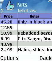 HanDBase tutorial screen grab