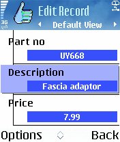 HanDBase tutorial screen grab