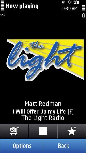 Nokia Internet Radio screenshot