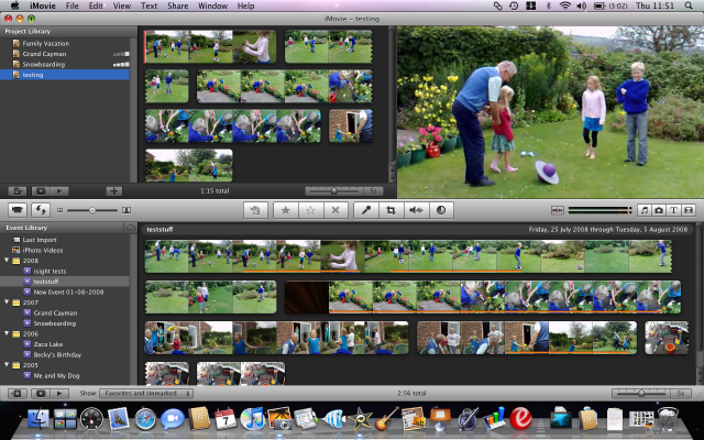iMovie 08