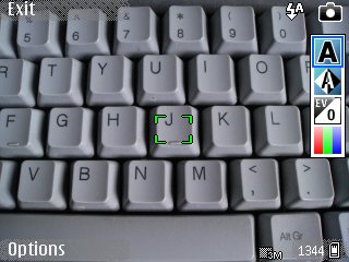 Focussing involves contrast comparison