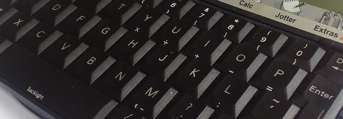 Psion 5mx keyboard