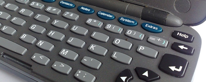Nokia 9000 keyboard