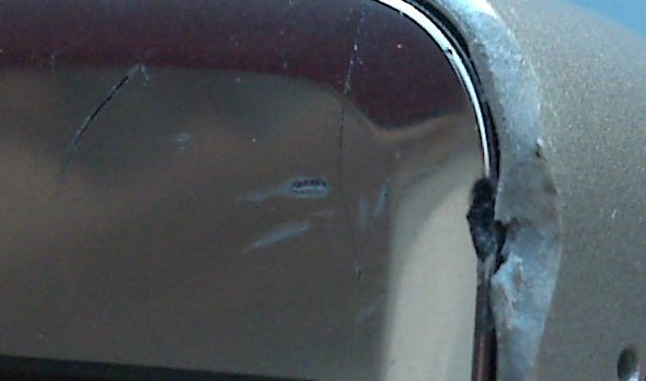 Impact damage on N82