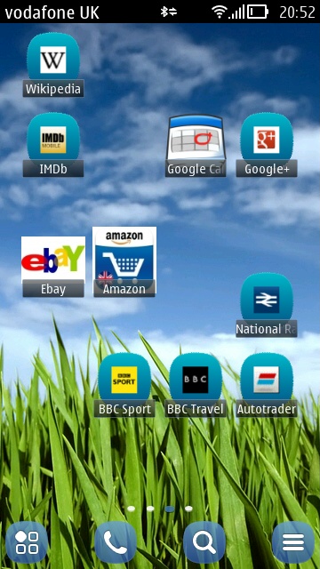 Screenshot, Shortcuts piece