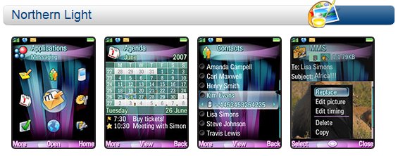 UIQ-supplied professional theme