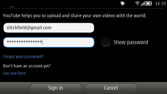 Screenshot, YouTube upload tutorial
