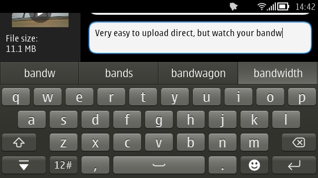 Screenshot, YouTube upload tutorial