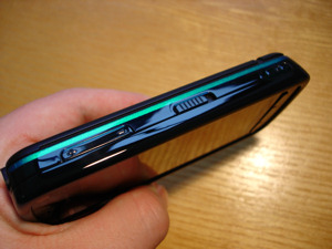 Right hand side of the device