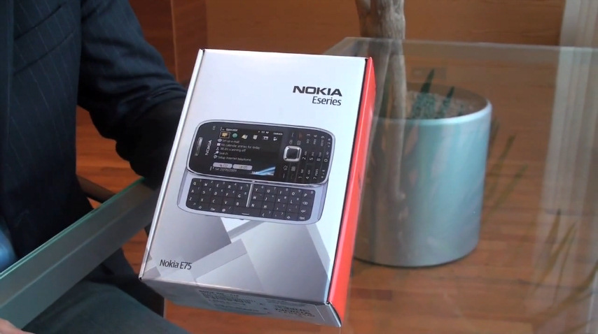 Nokia E75 box